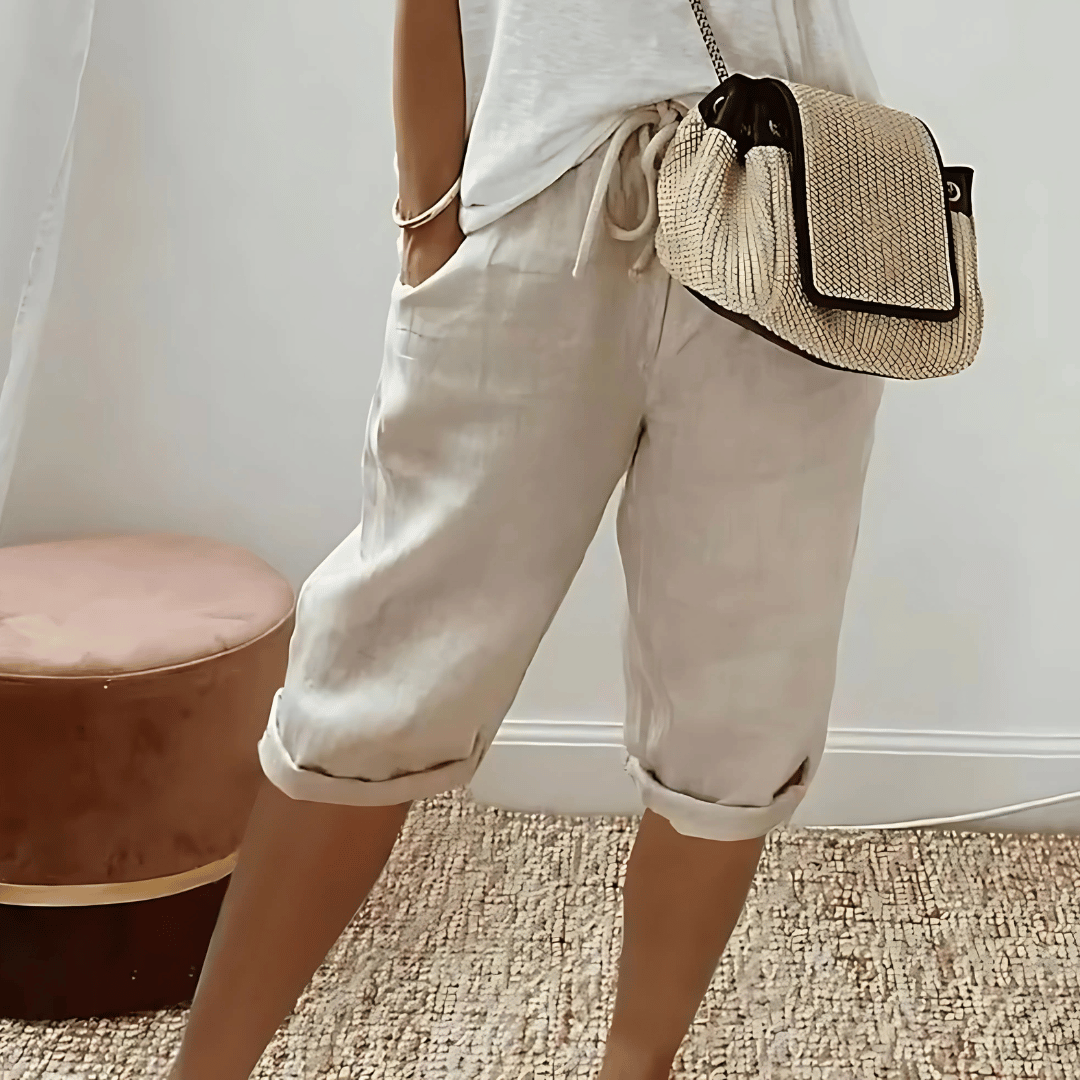 Comfy Women's Breathable Knee Length Shorts