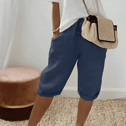 Comfy Women's Breathable Knee Length Shorts