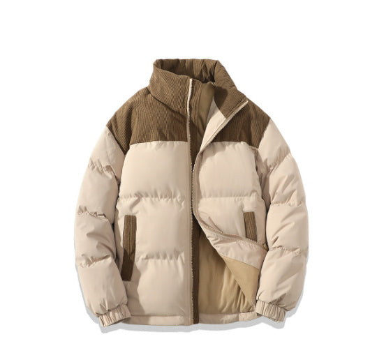 Warm Waterproof Puffer Jacket - Classic Fit, Cotton - Luxicro