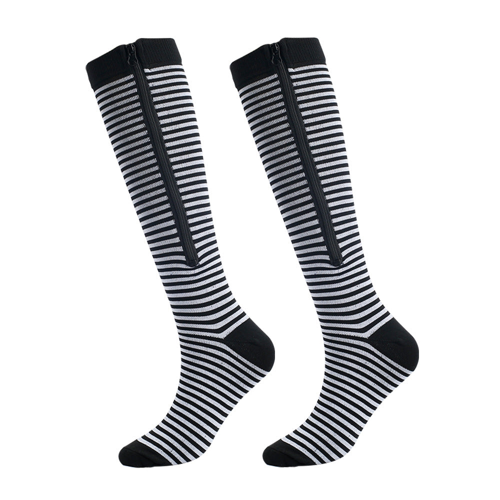 Medical Compression Socks with Zip for Leg Relief