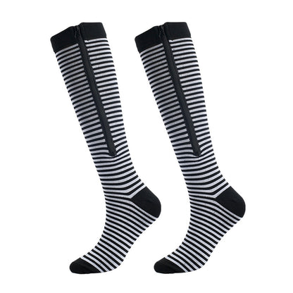 Medical Compression Socks with Zip for Leg Relief