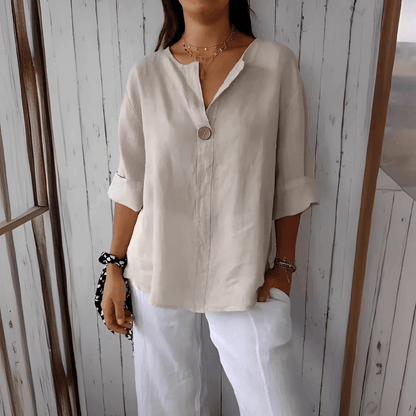 Relaxed Fit Casual Summer Top - Vossary