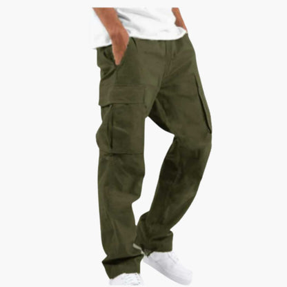 Relaxed Fit Cargo Pants with Large Pockets