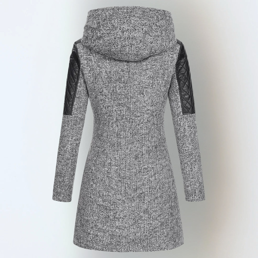 Ladies Classic Trench Coat with Cinched Waist