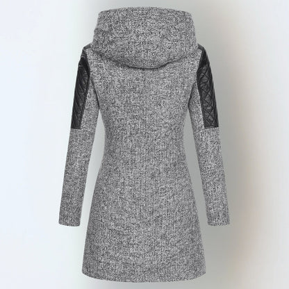 Ladies Classic Trench Coat with Cinched Waist