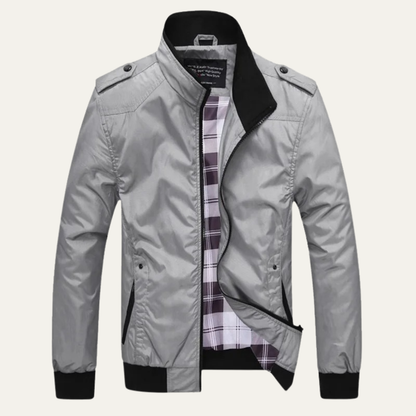 Slim Fit Men's Breathable Bomber Jacket