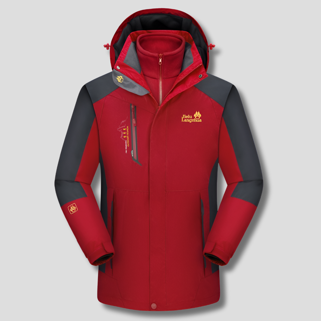 Waterproof 3-in-1 Snow Jacket Warm Winter Coat
