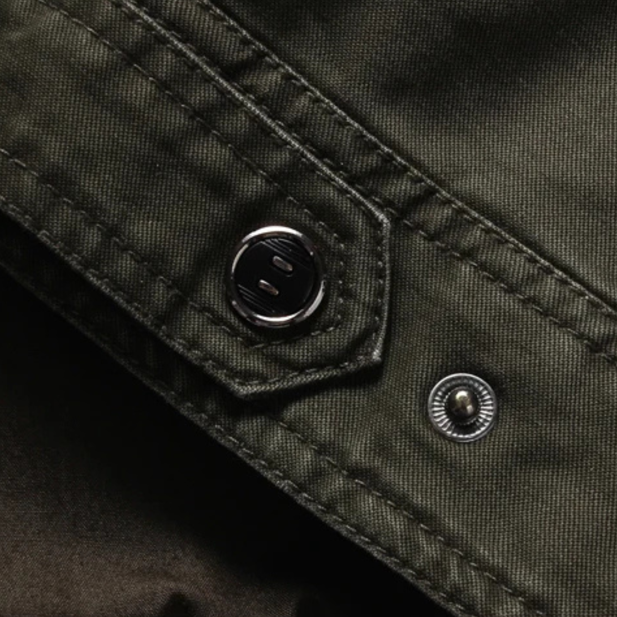 Rugged Men's Tactical Cargo Field Jacket
