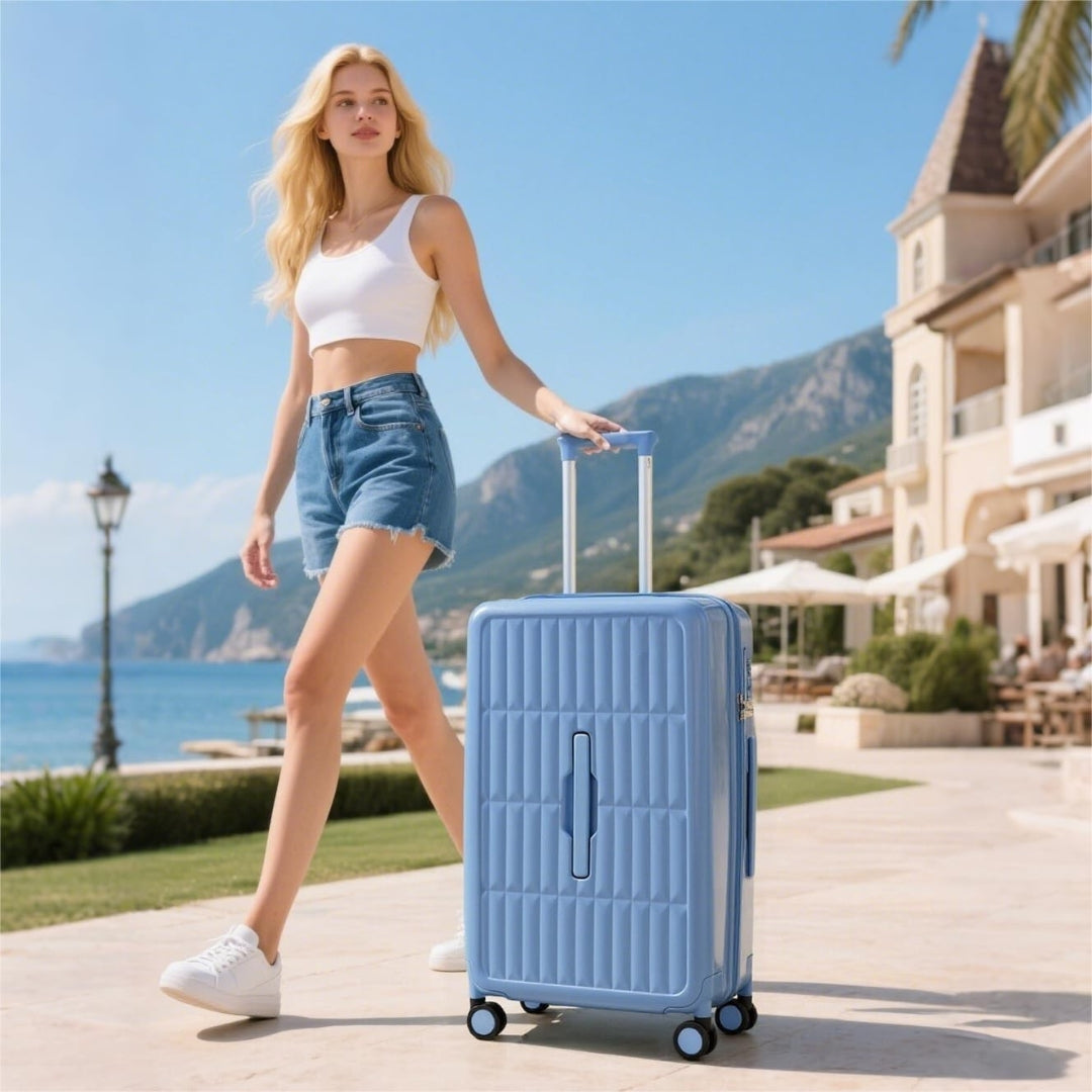 Durable 20 Lightweight Carry-On Suitcase with Hard Shell