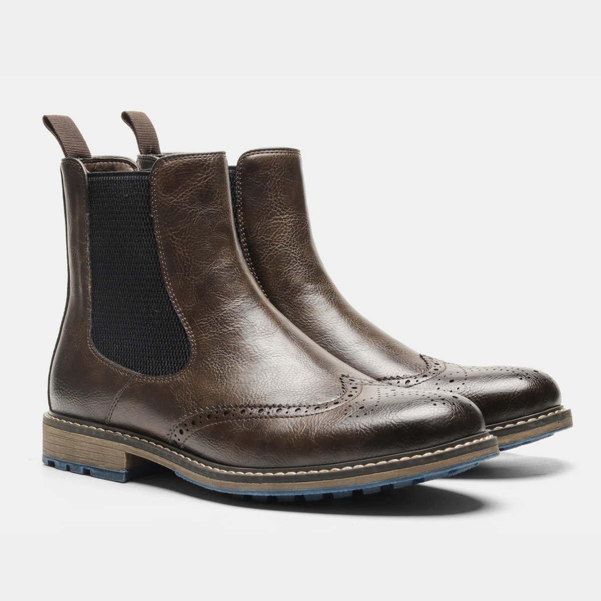 Timeless Men's Leather Ankle Boots