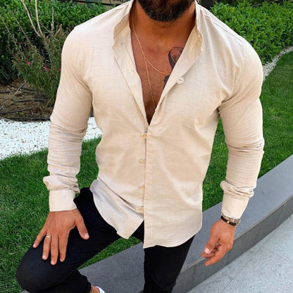 Relaxed Fit Casual Button Down Shirt