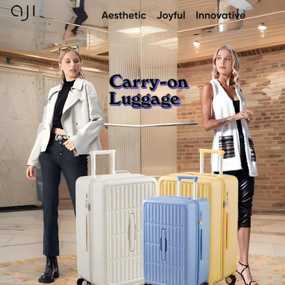 Durable 20 Lightweight Carry-On Suitcase with Hard Shell