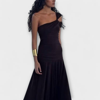 Elegant Off Shoulder Long Evening Dress