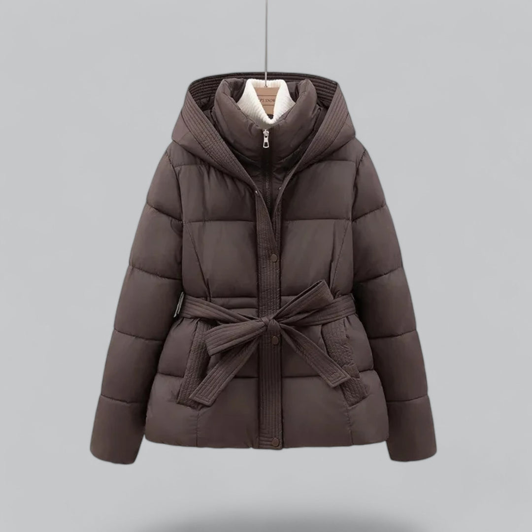 Slim Fit Hooded Puffer Coat