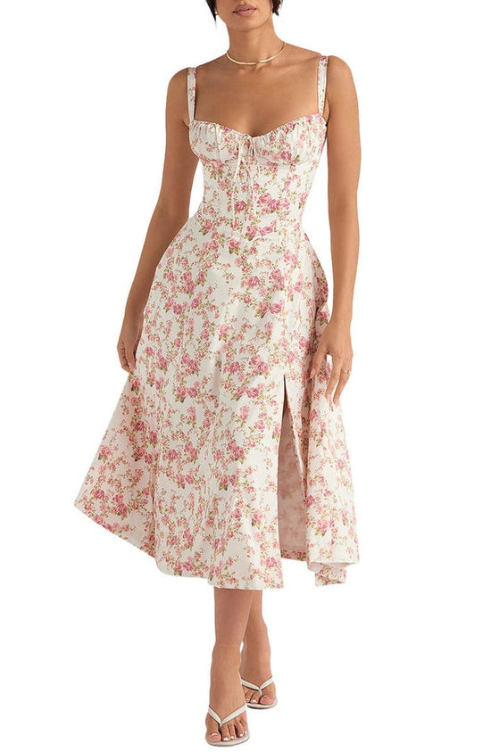 Slim Fit Floral Bodycon Dress