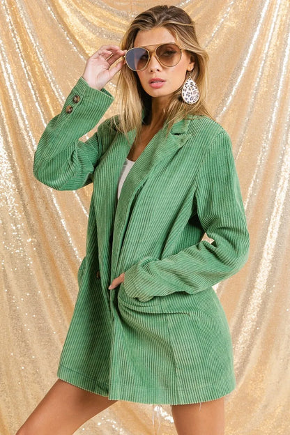 Classic Fitted Double Breasted Jacket - EasyApparels