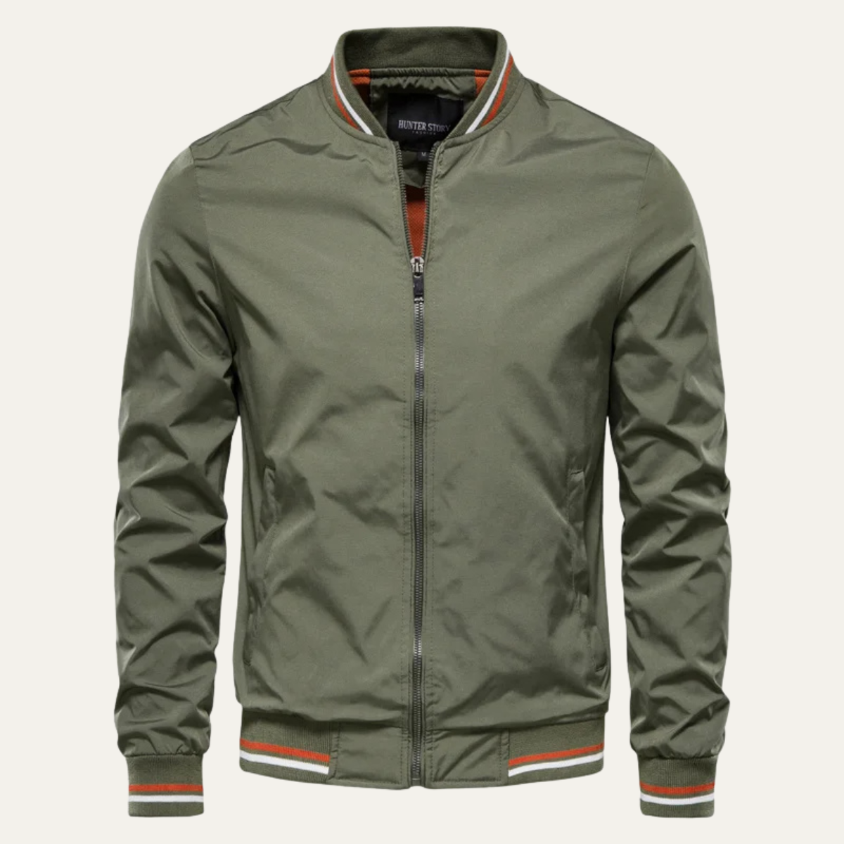 Classic Fit Mens Zipper Jacket - Vossary