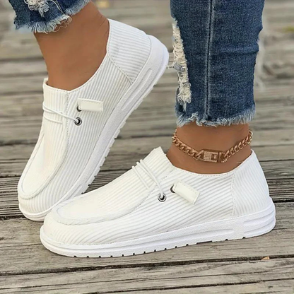 Comfortable Textured Ballet Shoes