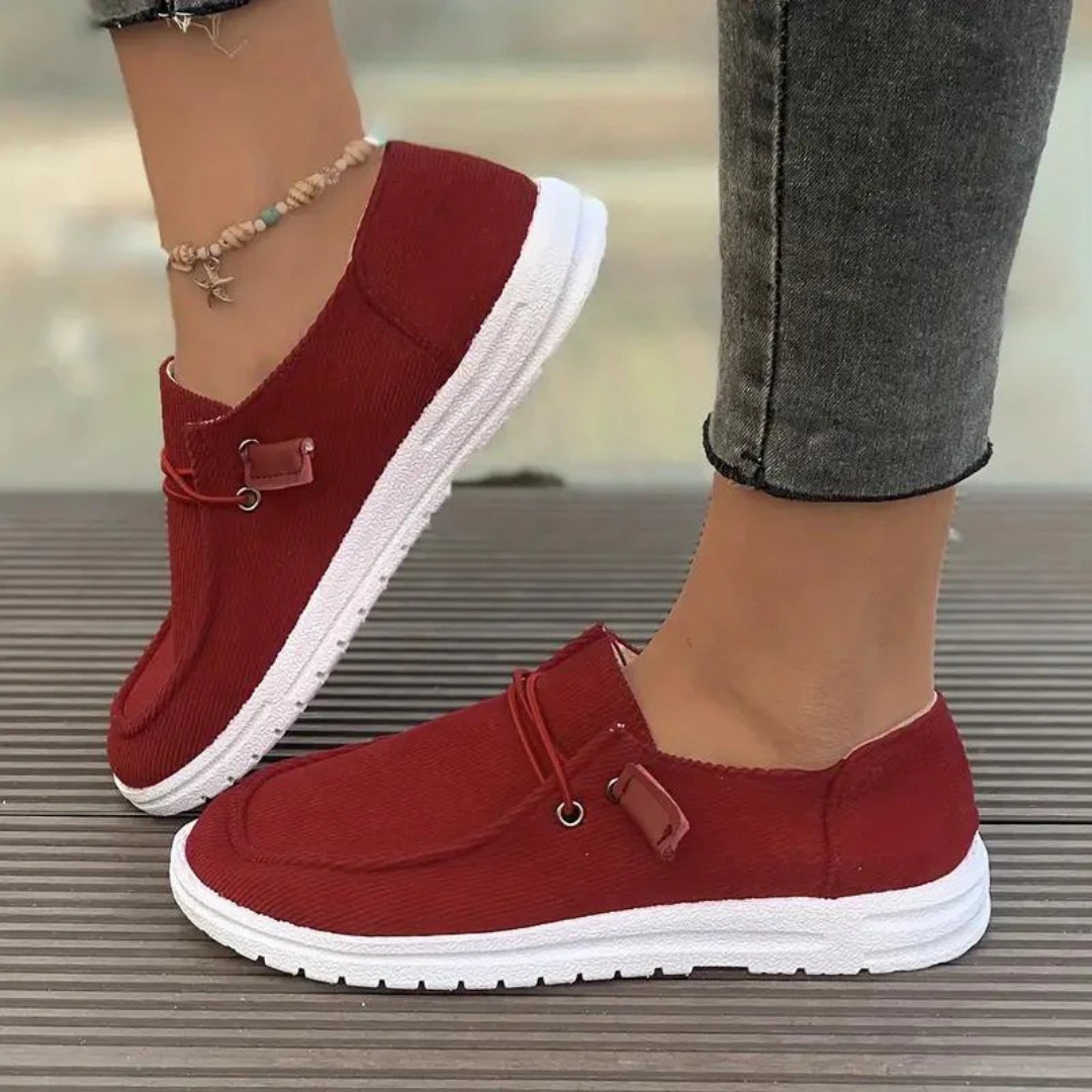 Comfortable Textured Ballet Shoes