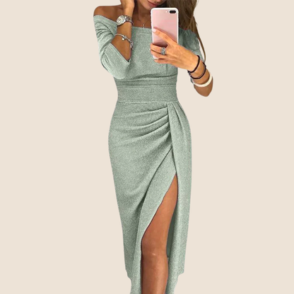 Elegant Long Summer Dress - Vossary