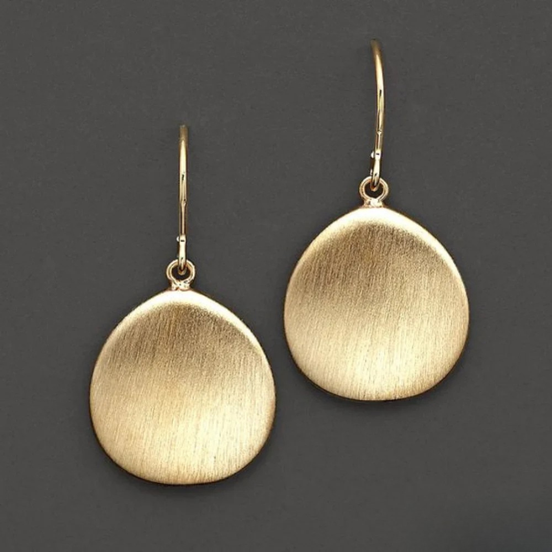 Vintage Vinyl Drop Earrings - Vossary