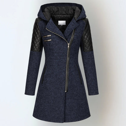 Ladies Classic Trench Coat with Cinched Waist
