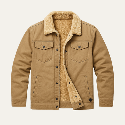 Waterproof Mens Fleece Jacket - Warm and Insulated