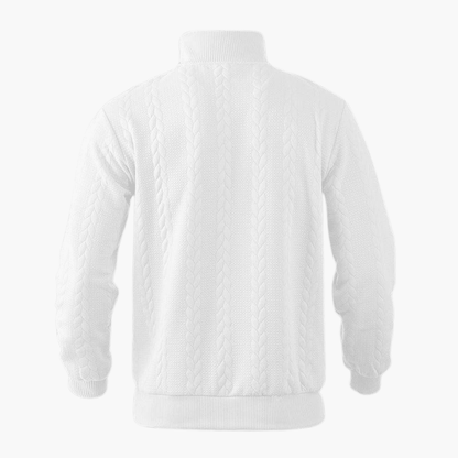 Classic Crew Neck Warm Sweater for Men