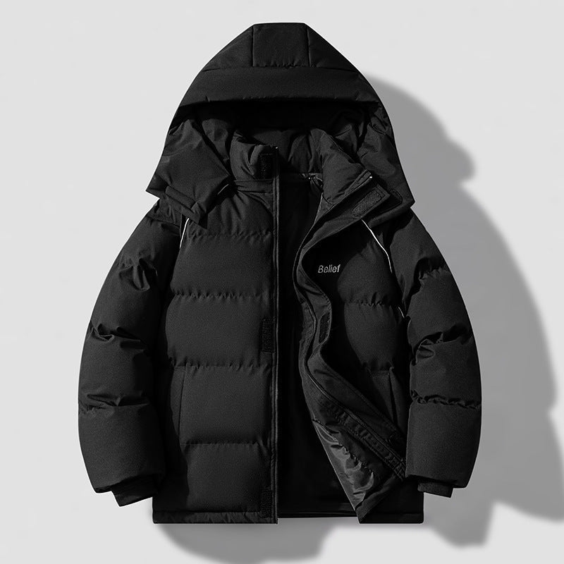 Warm Waterproof Parka Jacket - Lightweight Puffer Coat