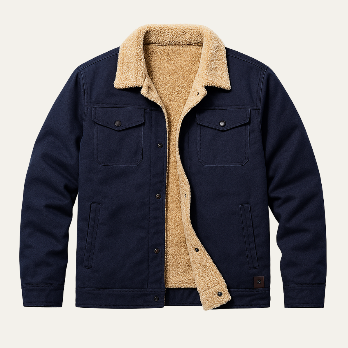 Waterproof Mens Fleece Jacket - Warm and Insulated