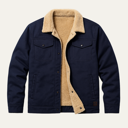 Waterproof Mens Fleece Jacket - Warm and Insulated