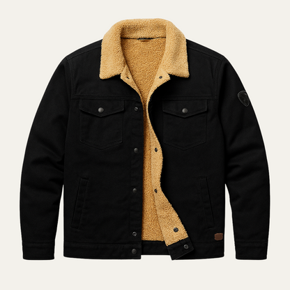 Waterproof Mens Fleece Jacket - Warm and Insulated - Vossary