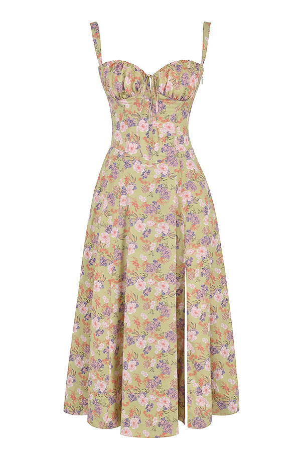 Slim Fit Floral Bodycon Dress