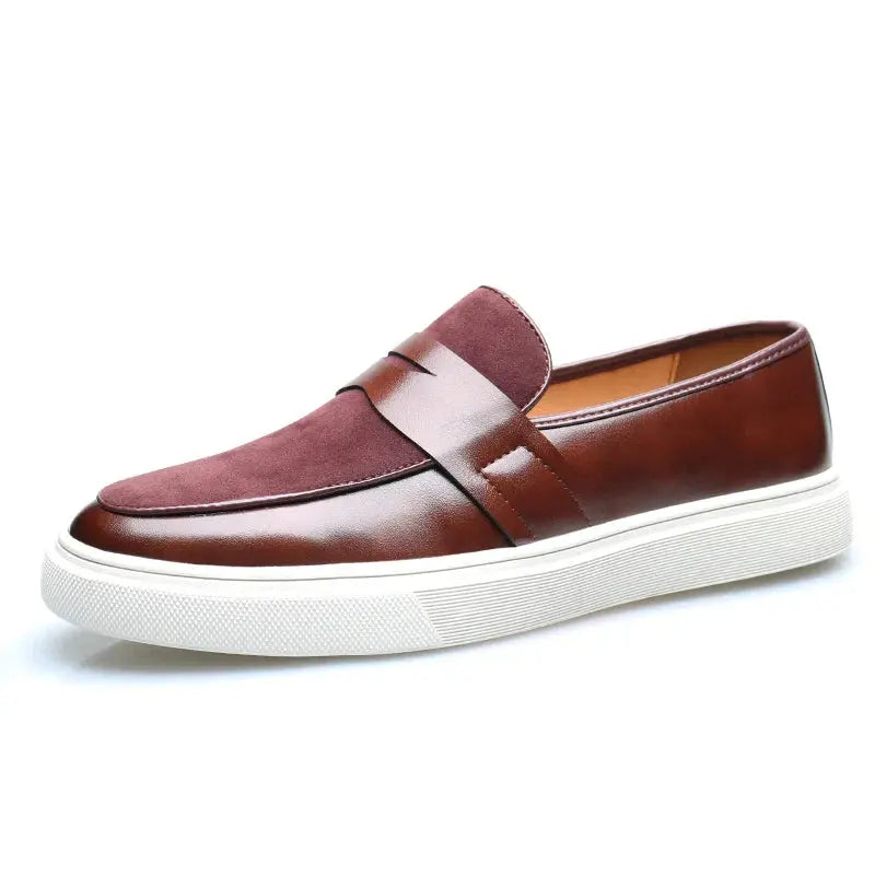 Classic Leather Moccasin Shoes