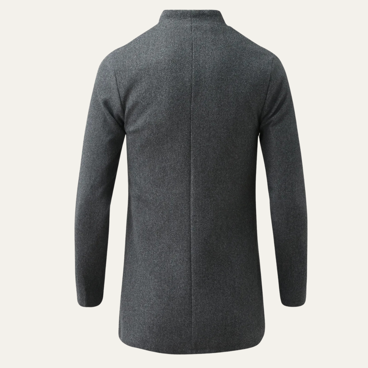 Classic Men's Warm Wool Winter Overcoat