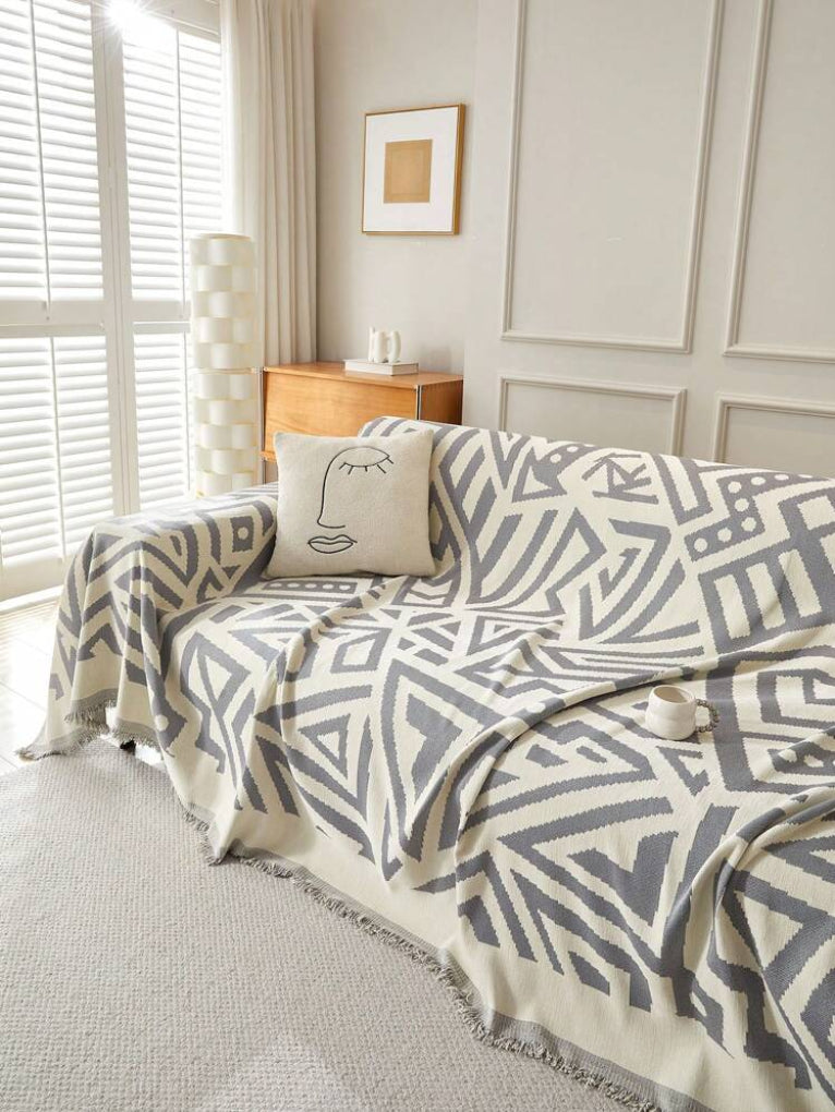 Soft Plush Beach Sofa Throw Blanket