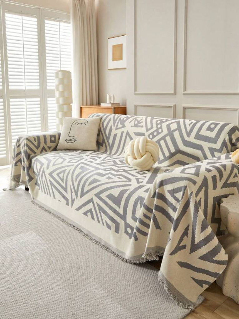 Soft Plush Beach Sofa Throw Blanket - Vossary