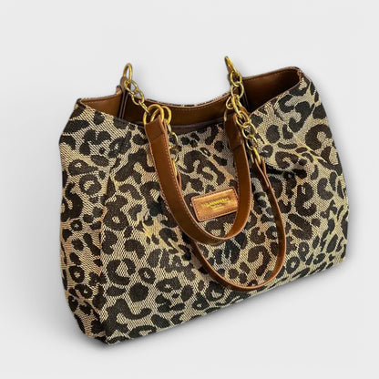 Fashionable Leopard Tote Bag for Everyday Use - Vossary