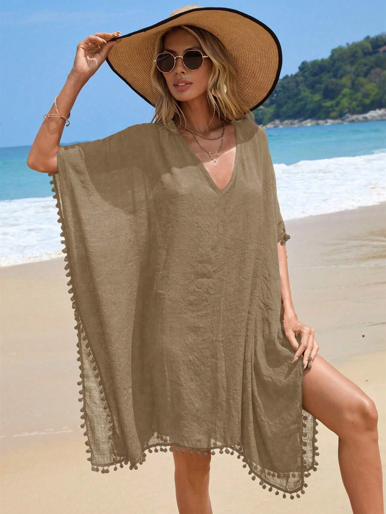 Breathable Summer Beach Coverup - EasyApparels