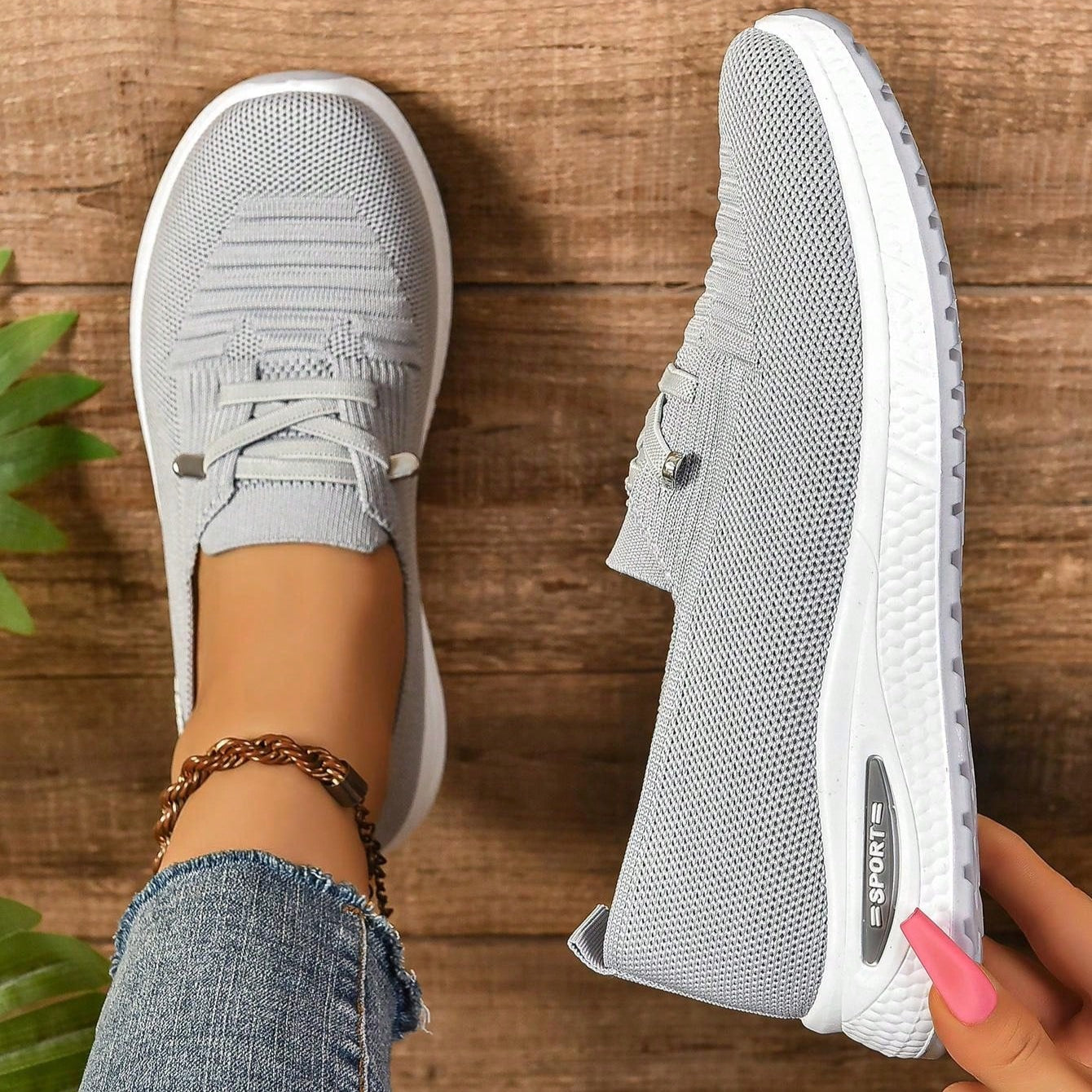 Supportive Arch Relief Walking Shoes - Vossary