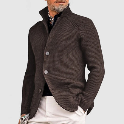 Tailored Fit Open Front Cardigan