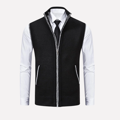 Men's Zipper Front Vest