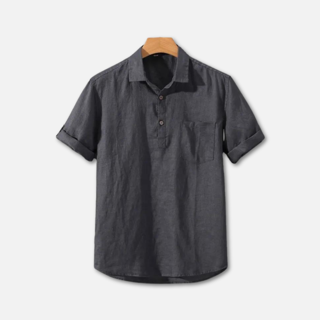 Comfortable Pastel Polo Shirt for Men, Soft Casual Tee