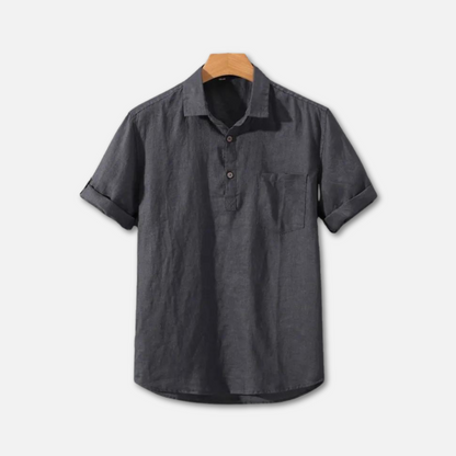 Comfortable Pastel Polo Shirt for Men, Soft Casual Tee