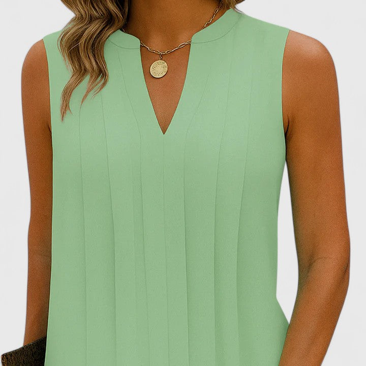 Chic V-Neckline Women's Dress