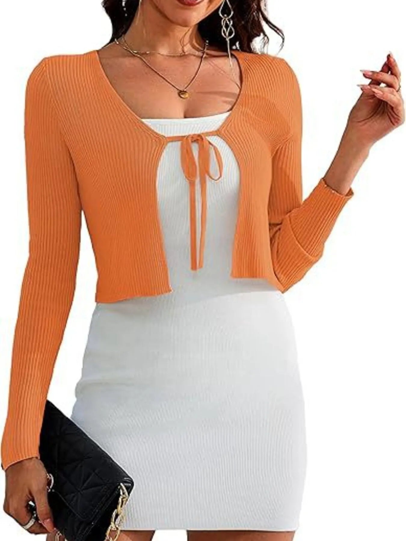 Open Front Cozy Long Cardigan