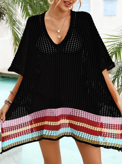 Boho Open Front Beach Dress