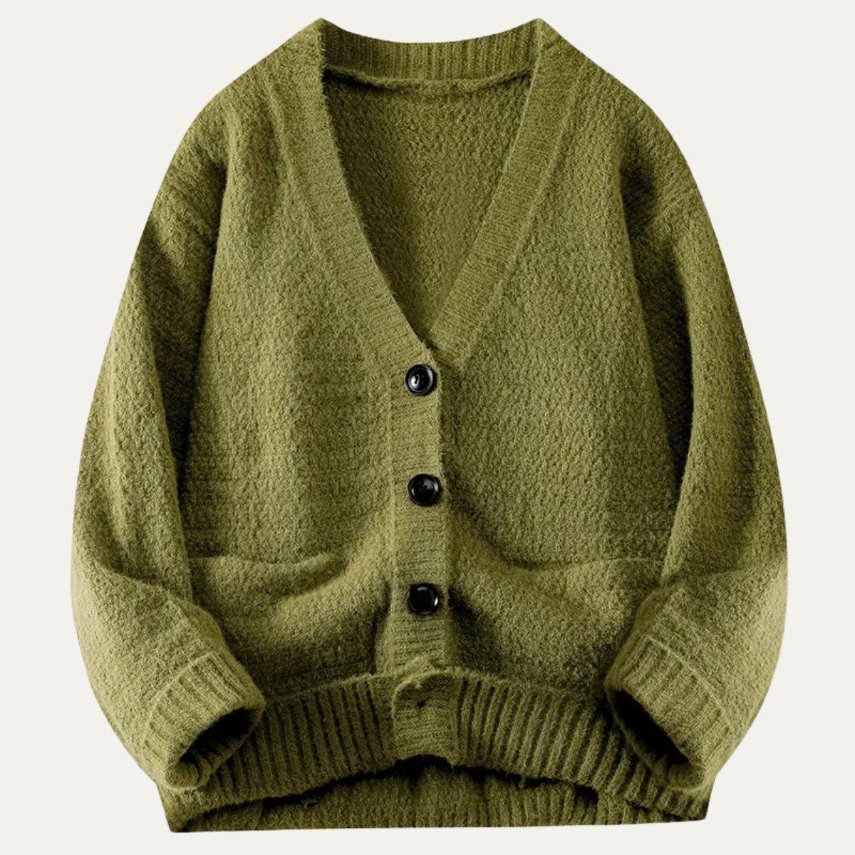 Comfy Men's Crew Neck Knitted Pullover Sweater
