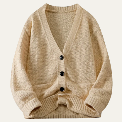 Comfy Men's Crew Neck Knitted Pullover Sweater