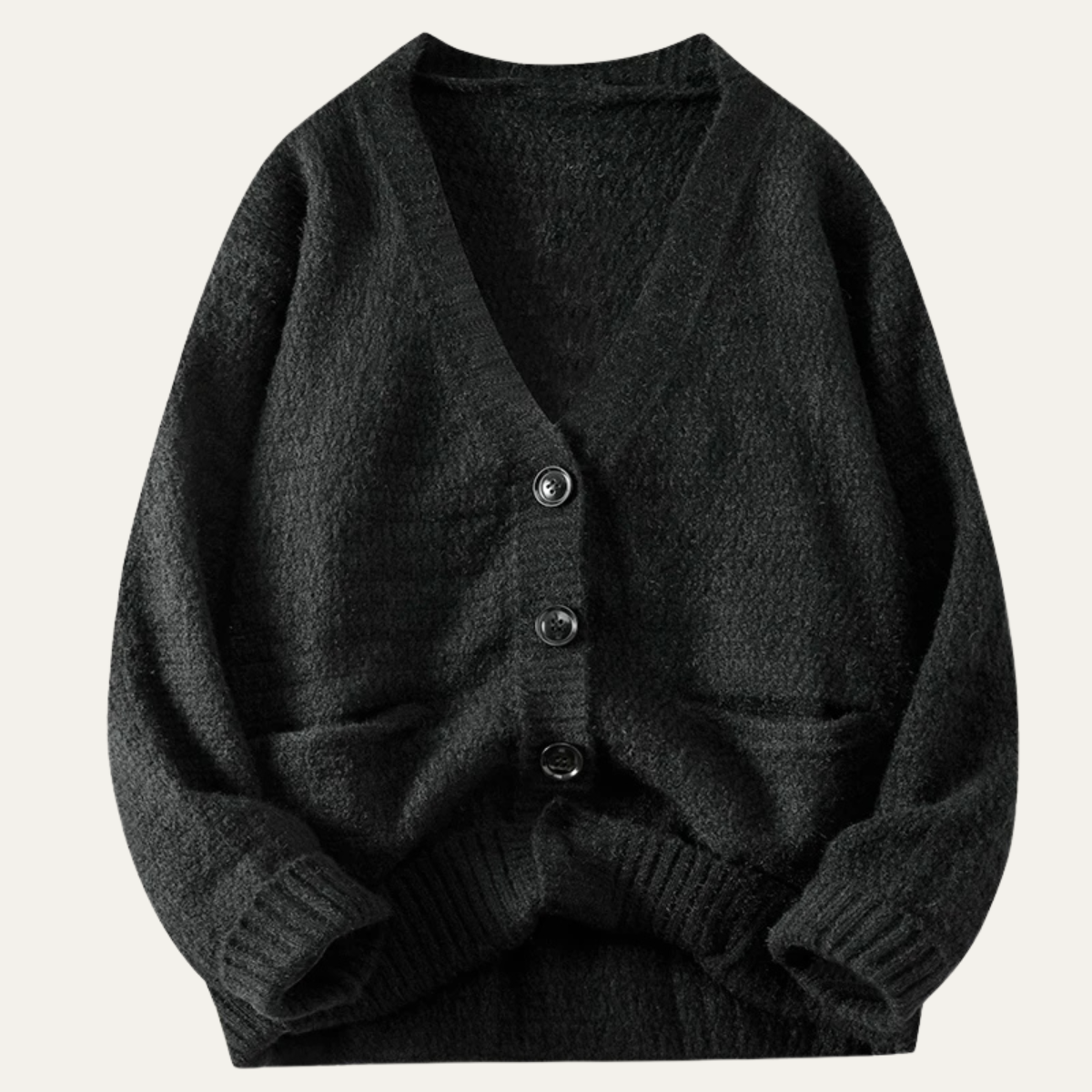 Comfy Men's Crew Neck Knitted Pullover Sweater